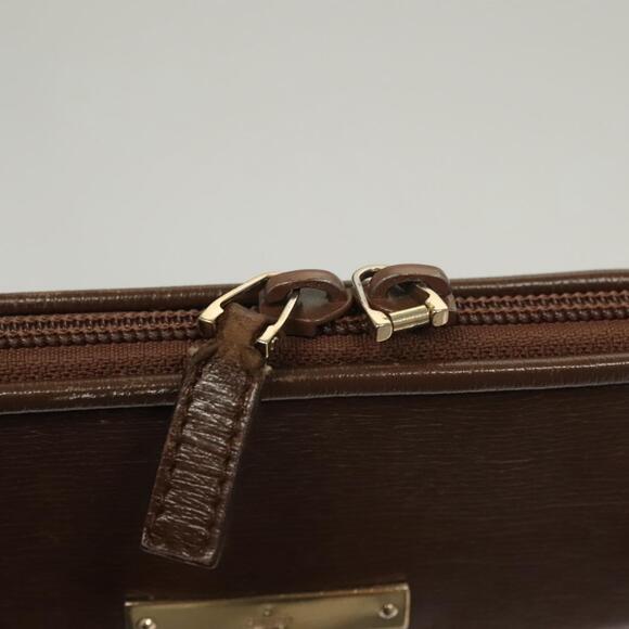 GUCCI Tote Bag Leather Brown - Picture 15 of 16